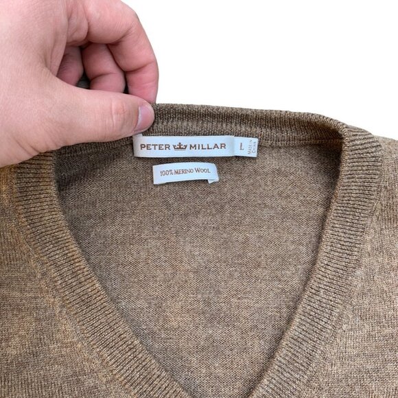 Peter Millar 100% Merino Wool Sweater Large - Picture 6 of 8